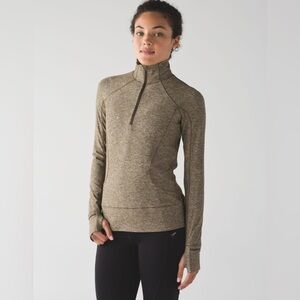 Lululemon Rush Hour 1/2 Zip
Heathered Military Green
Sz 10
🍋